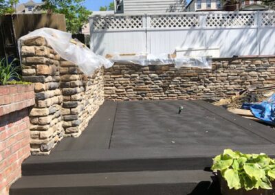 concrete steps and patio installed in Pittsburgh