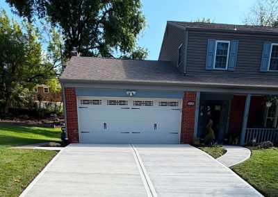 New concrete driveway replaced by Angelo Mancuso LLC